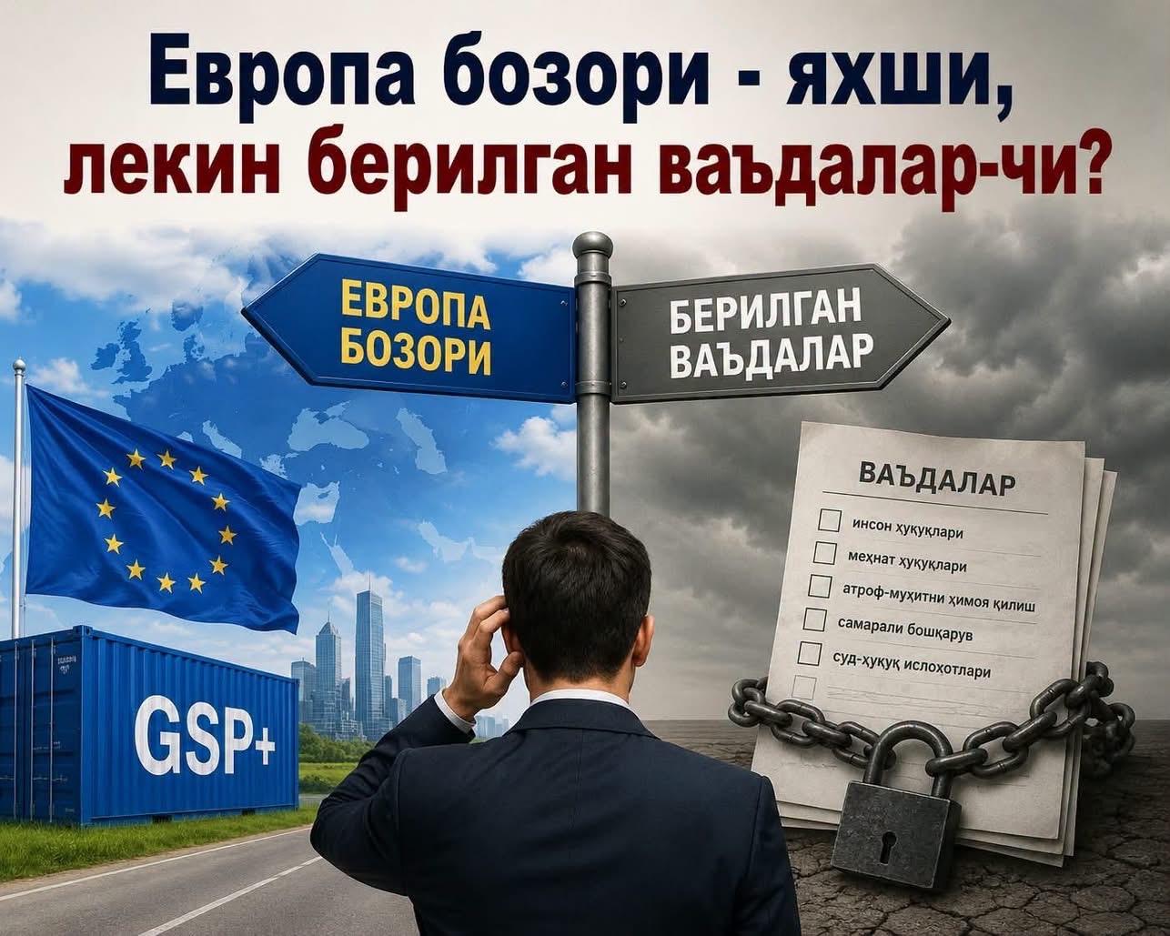 Европа бозори - яхши, лекин берилган ваъдалар-чи?