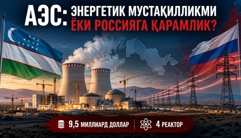 Россия Ўзбекистонда АЭС қурмоқда